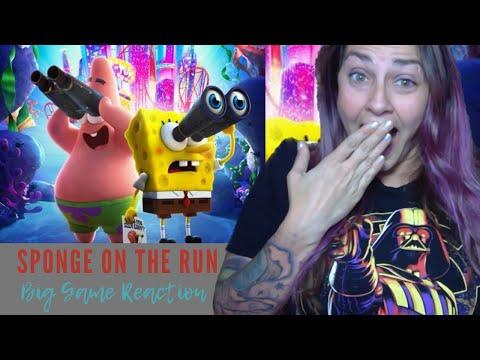 The SpongeBob Movie: Sponge On The Run Big Game Spot REACTION