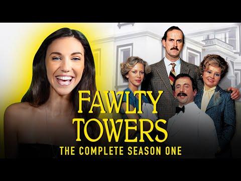 FAWLTY TOWERS - COMPLETE SEASON 1 REACTION - First Time Watching