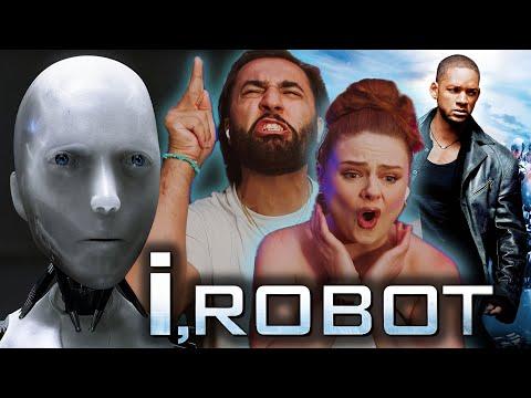 FIRST TIME WATCHING * I, Robot * MOVIE REACTION!