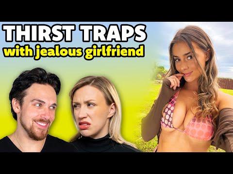 Guy Rates Girl Thirst Traps w/ Jealous Girlfriend