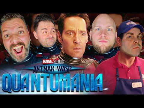 First time watching Antman and the Wasp Quantumania movie reaction