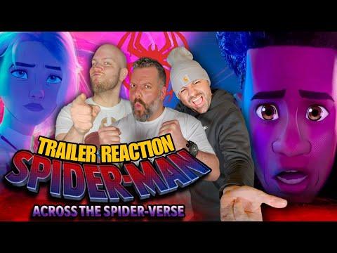 SPIDER-MAN: ACROSS THE SPIDER-VERSE - Official Trailer reaction