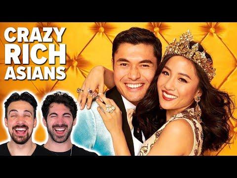 First time watching *CRAZY RICH ASIANS*