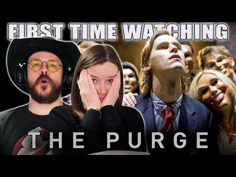 The Purge (2013) | Movie Reaction | First Time Watching | Why Is There No Safe Room!