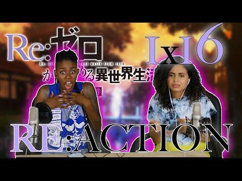 Re:Zero 1x16 REACTION!! THE GREED OF A PIG