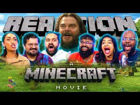 CHICKEN JOCKEY!! A Minecraft Movie | Group Reaction