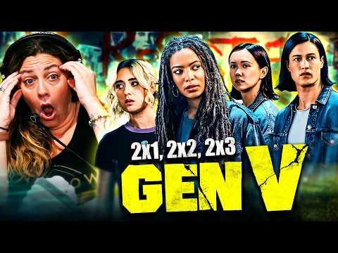 GEN V SEASON 2 EPISODES 1, 2 & 3 REACTION!! The Boys Spinoff Series | Dean Cipher Reaction!