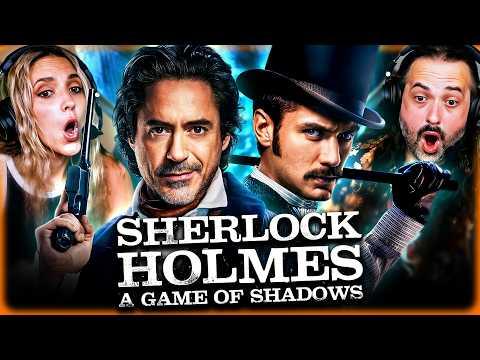 SHERLOCK HOLMES: A GAME OF SHADOWS (2011) IS BRILLIANTLY FUN!! MOVIE REACTION!! Robert Downey Jr.