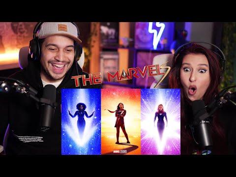 THE MARVELS Teaser Trailer REACTION