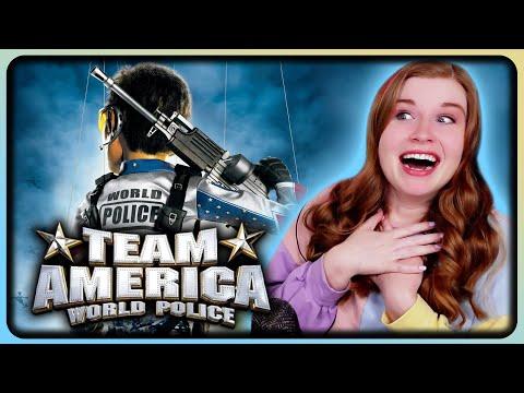 NOTHING could've prepared me for TEAM AMERICA: WORLD POLICE | First Time Reaction!