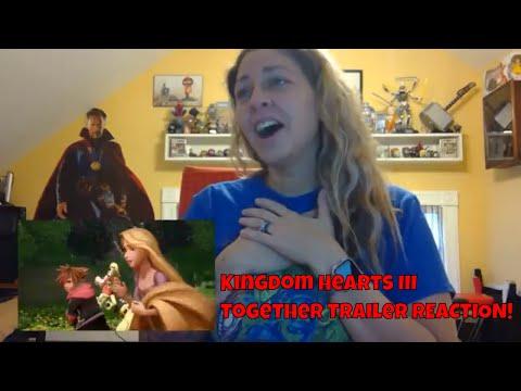 KINGDOM HEARTS III – Together Trailer REACTION!
