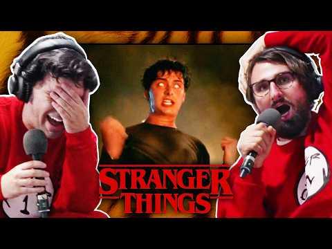the final season of Stranger Things is VERY strange! (first time watching)