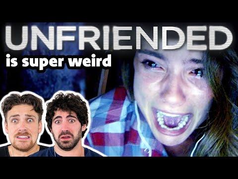 *UNFRIENDED* is a bizarre horror movie...
