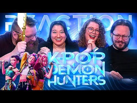 KPop Demon Hunters - MOVIE REACTION!!
