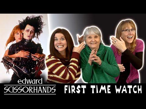 WE CRIED!! WE LAUGHED!! MOVIE REACTION to Edward Scissorhands!! FIRST TIME WATCHING