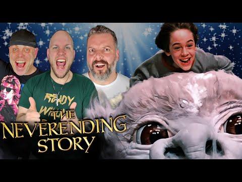 A CLASSIC he didn't see... how?! First time watching The Neverending Story movie reaction