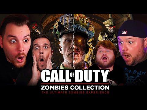 Reacting to EVERY Call of Duty Aether Cutscenes Zombies Movie || Group Reaction
