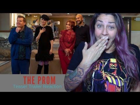The Prom Official Teaser Trailer Reaction!