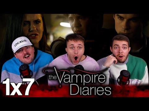 THE CRAZIEST THING TO HAPPEN YET... | The Vampire Diaries 1x7 "Haunted" First Reaction!