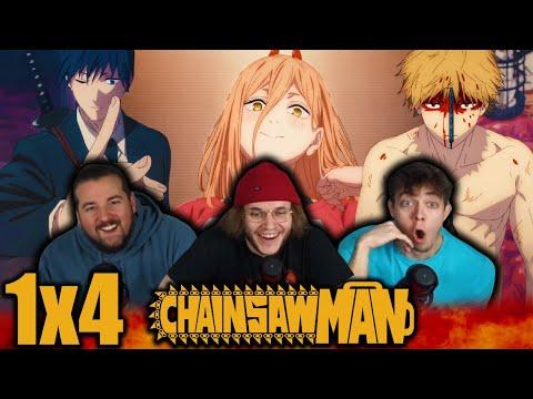THIS TRIO IS INSANE!! | Chainsaw Man 1x4 "RESCUE" Group Reaction!