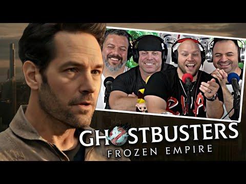 First time watching Ghostbusters Frozen Empire movie reaction
