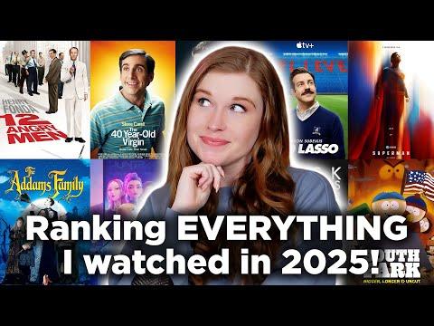 HAPPY NEW YEAR!! | My 2025 Movie Rankings
