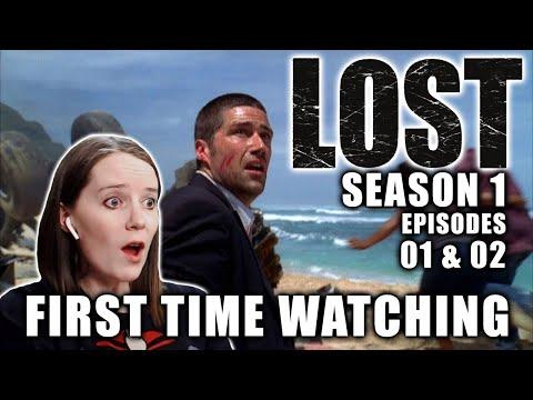 FIRST TIME WATCHING | LOST Season 1 | Episodes 1 & 2 | TV Reaction | It Just Bleeping Ate Him?