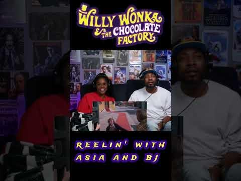 Willy Wonka and the Chocolate Factory #shorts #ytshorts #moviereaction | Asia and BJ