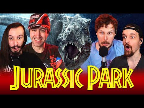 JURASSIC PARK (1993) MOVIE REACTION!! - First Time Watching!