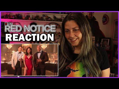 Red Notice Teaser Trailer REACTION | Netflix