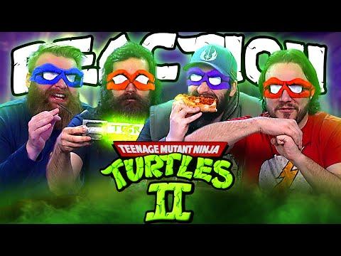 Teenage Mutant Ninja Turtles II: The Secret of the Ooze - MOVIE REACTION!!