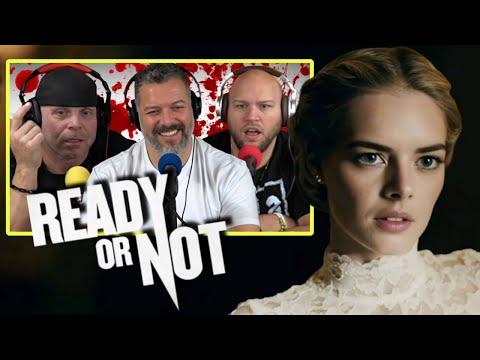 This was really entertaining! First time watching Ready Or Not movie reaction