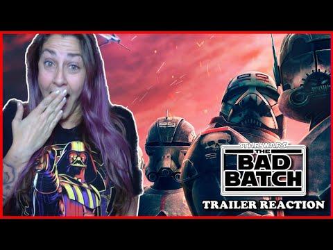 Star Wars: The Bad Batch Official Trailer Reaction! | Disney+