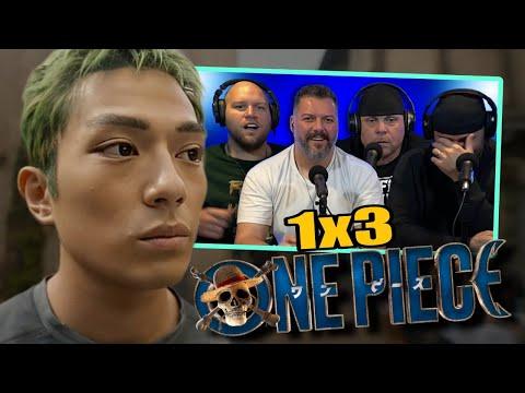 ZORO!!!! WHOAAAAA!!!! First time watching One Piece season 1 episode 3 reaction