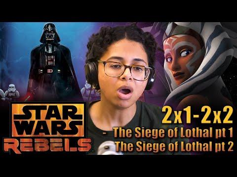 Rebels 2x1/2x2 - "The Siege of Lothal" REACTION