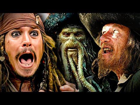 We Binged EVERY Pirates of the Caribbean Movie...Dressed as Pirates