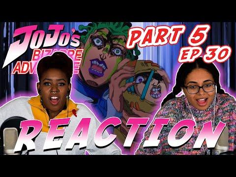 JBA: Golden Wind Part 5 Ep 30 - "Green Day and Oasis, Part 1" REACTION!!