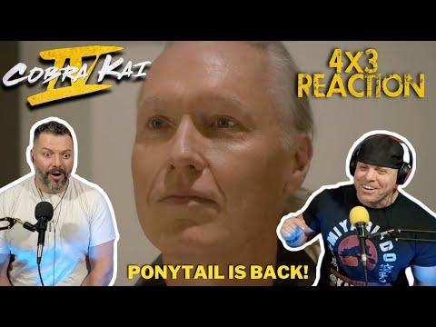 Yes! The Ponytail!!! Cobra Kai season 4 episode 3 reaction