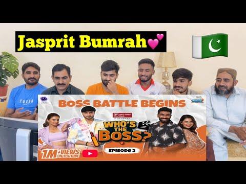 Who’s The Boss? Ep 2 | Jasprit Bumrah & Sanjana Ganesan | Hosted by Geeta Basra & Harbhajan Singh