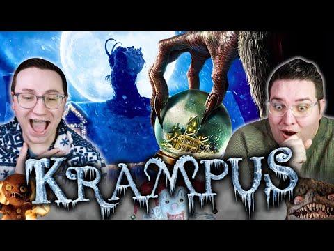 KRAMPUS *REACTION* DON'T LET HIM KNOW WE'VE BEEN NAUGHTY! (MOVIE COMMENTARY)