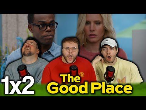 THEY'RE ON TO HER... | The Good Place 1x2 'Flying' First Reaction!