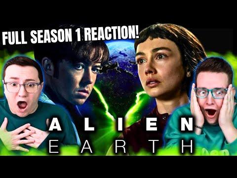 ALIEN: EARTH (FULL SEASON 1 *REACTION*) HUMANITY IS COOKED! 🌎🔥