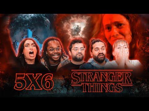 ESCAPE FROM CAMAZOTZ! | Stranger Things - 5x6 Chapter 6 | Group Reaction