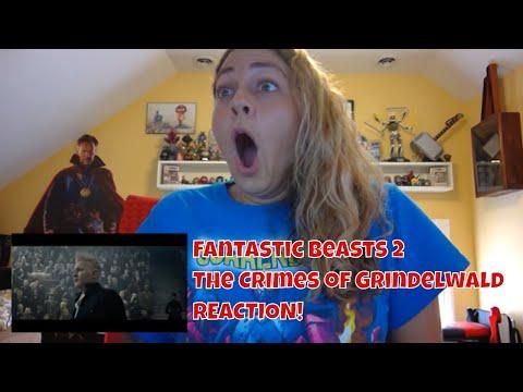 Fantastic Beasts 2: The Crimes of Grindelwald SDCC Trailer REACTION!