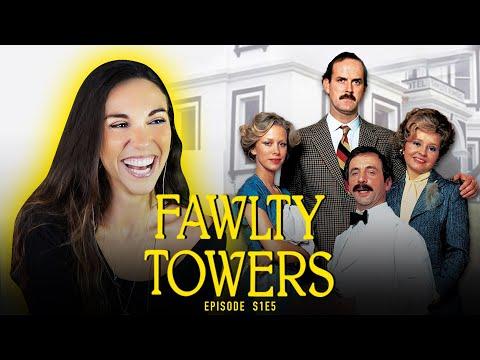 FAWLTY TOWERS S1E5 "Gourmet Night" - SERIES REACTION - First Time Watching