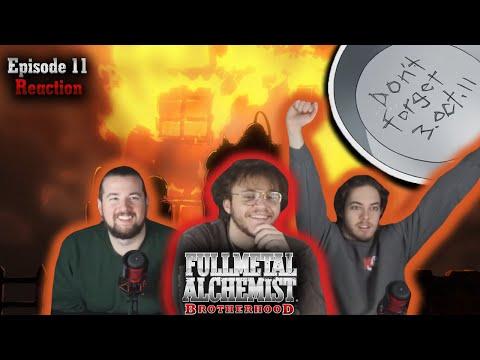 DON'T FORGET OCTOBER 3RD!! | Fullmetal Alchemist: Brotherhood Episode 11 First Reaction!