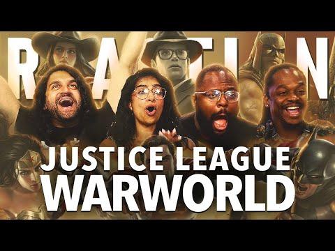 WHAT IS REAL?? Justice League: Warworld | Group Reaction