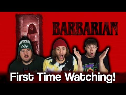 WE WERE SO SCARED!!! | Barbarian (2022) Group First Reaction!!