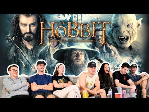 NEW LOTR Fans Watch *The Hobbit: Battle of The Five Armies* | Reaction/Review