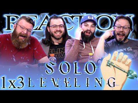 Solo Leveling 1x3 REACTION!! "It's Like a Game"